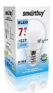 SMARTBUY (SBL-G45-07-40K-E27) 7W/4000/E27