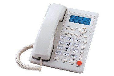Телефон проводной ВЕКТОР 801/01 WHITE