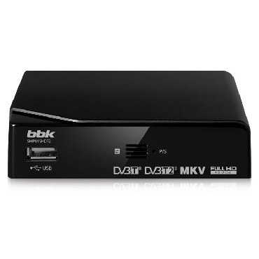 Цифровая приставка BBK SMP015HDT2 черный