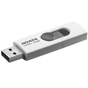 USB флэш A-DATA 16GB UV220 белый/серый