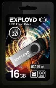 EXPLOYD 16GB 530 черный