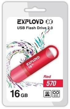 EXPLOYD 16GB-570-красный
