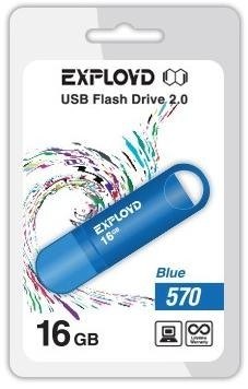 EXPLOYD 16GB-570 синий