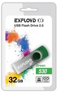 EXPLOYD 32GB 530 зеленый [EX032GB530-G]