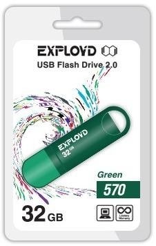 EXPLOYD 32GB-570-зеленый