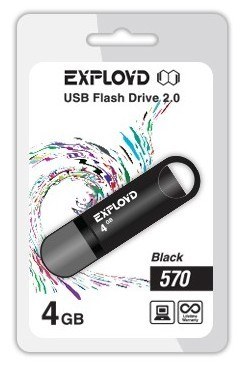 EXPLOYD 4GB-570 черный