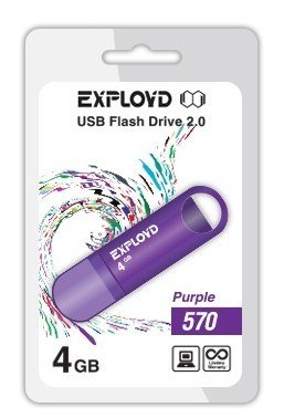 EXPLOYD 4GB-570 пурпурный