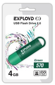 EXPLOYD 4GB-570-зеленый