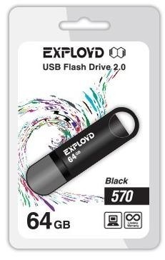 EXPLOYD 64GB-570 черный