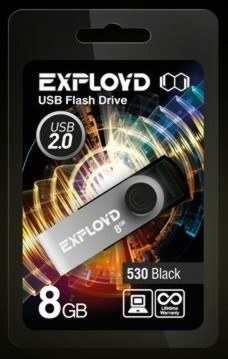 EXPLOYD 8GB 530 черный