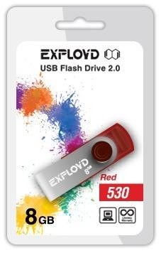 EXPLOYD 8GB 530 красный