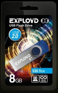 EXPLOYD 8GB 530 синий