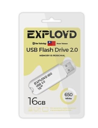 EXPLOYD EX-16GB-650-White