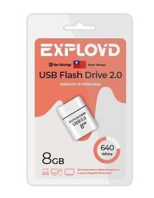 EXPLOYD EX-8GB-640-White