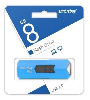 SMARTBUY (SB8GBST-B) 8GB STREAM BLUE