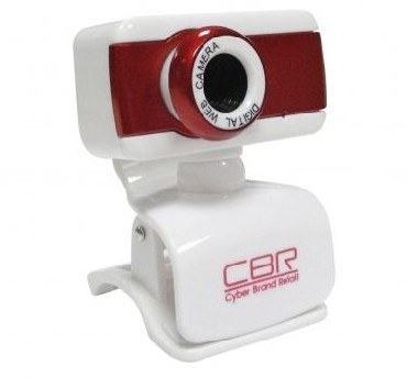 Вебкамера CBR CW-832M USB, красный