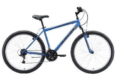 Велосипед BLACK ONE Onix 26 голубой/серый/чёрный 20