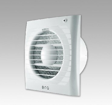 Вентилятор ERA 4 C ET Вентилятор осевой вытяжной с обратным клапаном, электронным таймером D 100