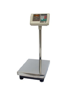 Весы МИГ 8012 Весы торговые электронные 150кг/20г со стойкой (40х50