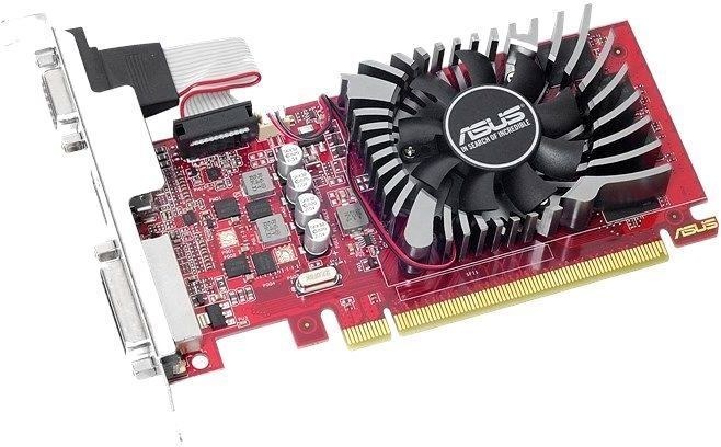 ASUS AMD Radeon R7 240 , R7240-2GD5-L, 2ГБ, DDR5, Low Profile, Ret