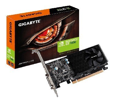 GIGABYTE nVidia GeForce GT 1030 , GV-N1030D5-2GL, 2ГБ, GDDR5, Ret