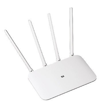 Wi-Fi роутер/точка доступа XIAOMI MI WIFI ROUTER 4 (4) 10/100/1000BASE-TX Роутер беспроводной, белый