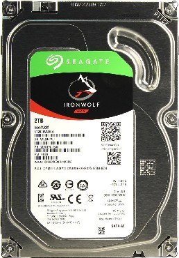 Жесткий диск SEAGATE 2TB (ST2000VN004) IRONWOLF 64MB 5900RPM