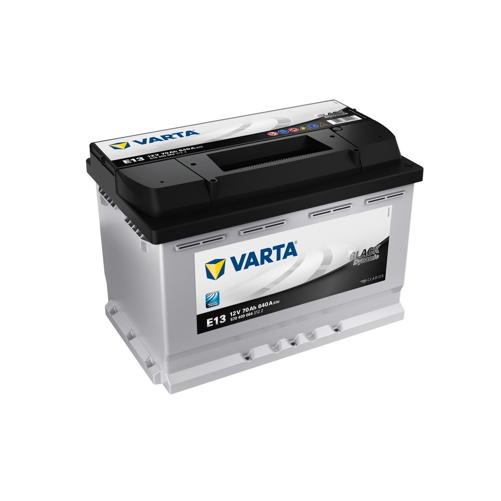 Аккумулятор VARTA Black Dynamic 70 А/ч обратная R+ 278x175x190 EN640 А