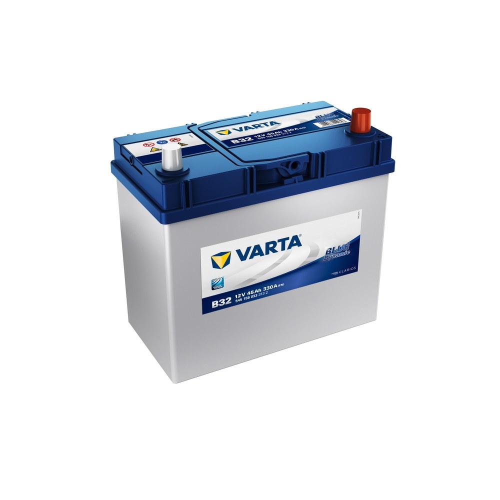 Аккумулятор VARTA Blue Dynamic 45 А/ч обратная R+ B32 238x129x227 EN330 А