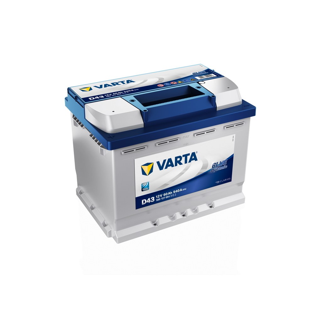 Аккумулятор VARTA Blue Dynamic 60 А/ч прямая L+ D43 242x175x190 EN540 А