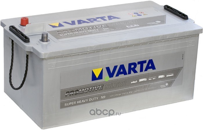 Аккумулятор VARTA Promotive SHD 225 А/ч L+ N9 518x276x242 EN1 150 А