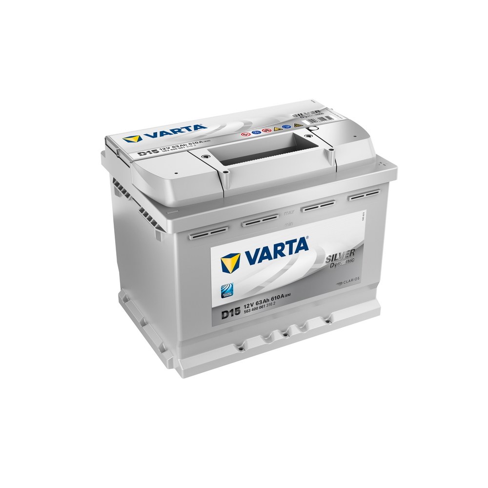 Аккумулятор VARTA Silver Dynamic 63 А/ч обратная R+ D15 242x175x190 EN610 А