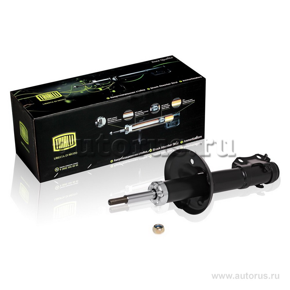Амортизатор для а/м VW Golf (83-)/(91-)/Chery Amulet (03-) (стойка) перед. масл. TRIALLI AH 18063