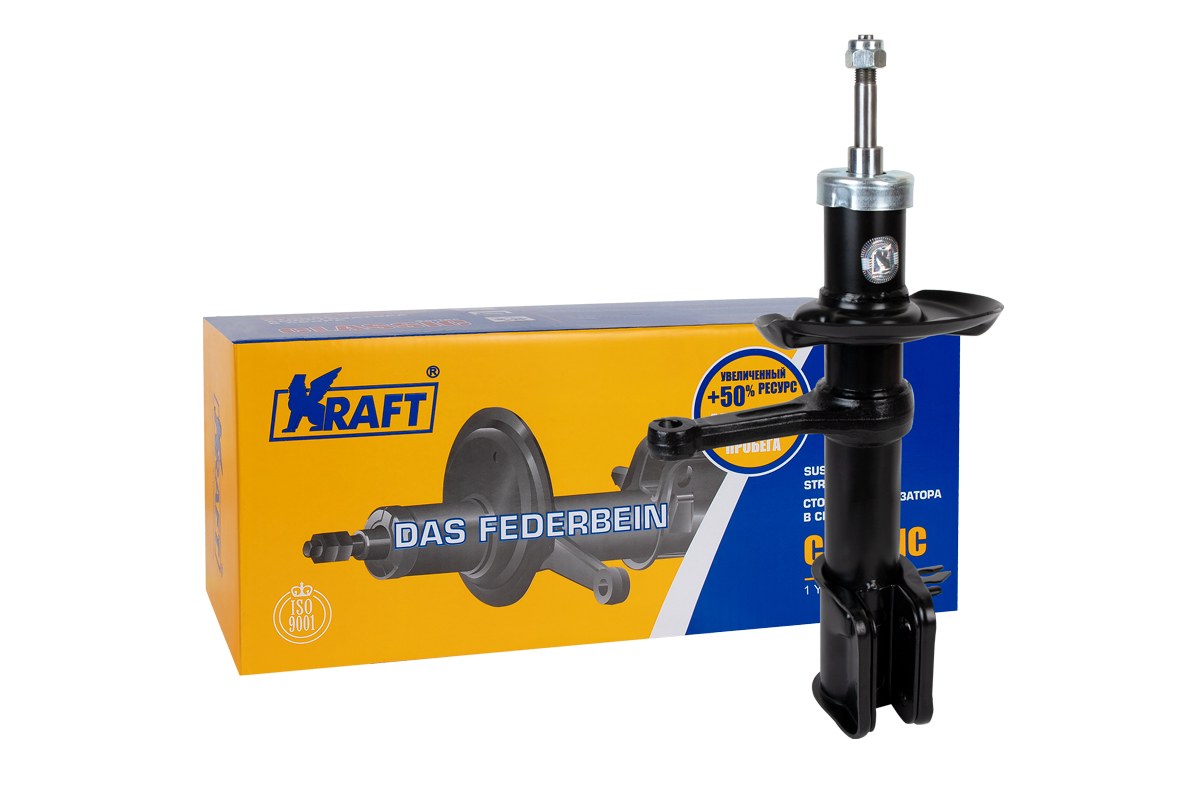 Амортизатор ВАЗ-2170 передний (стойка) правая разборная KRAFT KT 073535