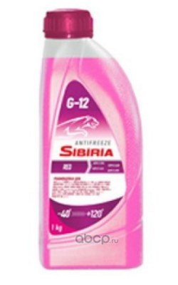 Антифриз SIBIRIA G12+ 1кг 800598