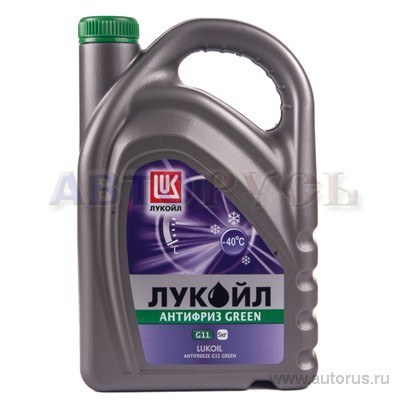 Антифриз Лукойл G11 Green G11 готовый -40 зеленый 5 кг 227386