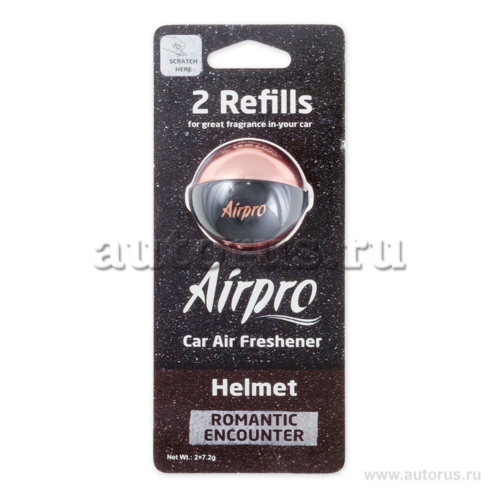 Ароматизатор Helmet жидкий флакон цветочная поляна AIRPRO 1101004