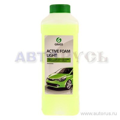 Автошампунь Active Foam Light для бесконтактной мойки 1л GRASS 132100