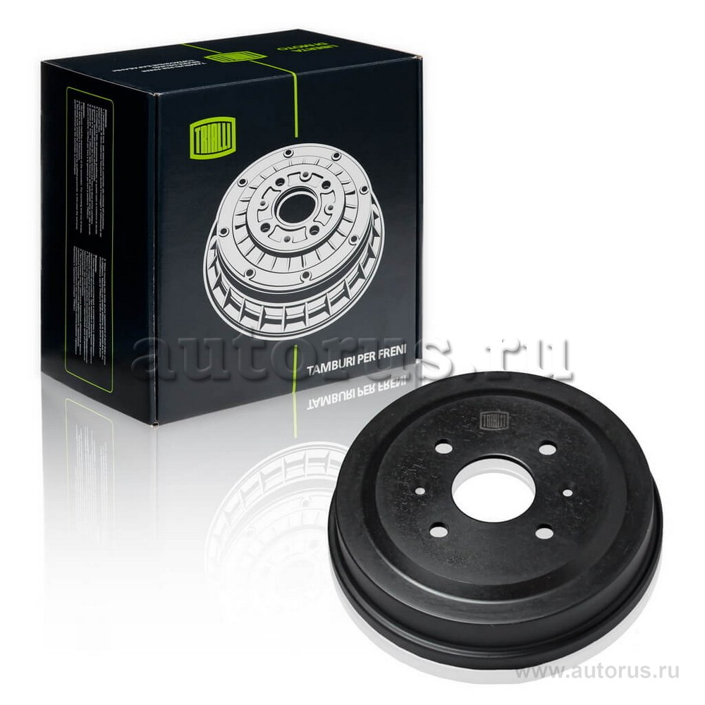 Барабан торм. для а/м Chevrolet Aveo (02-)/Aveo T255 (08-) без ABS TRIALLI TF 062131