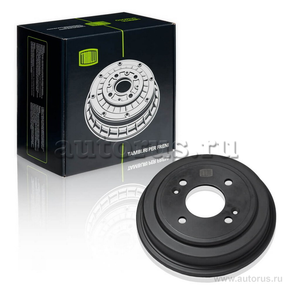 Барабан торм. для а/м Hyundai Getz (02-) без ABS d=180 TRIALLI TF 084332