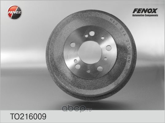 Барабан тормозной задний FENOX TO216009