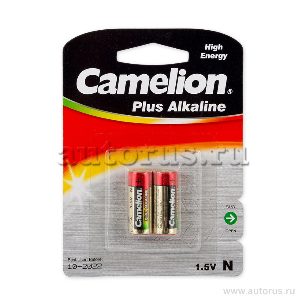 Батарейка алкалиновая Camelion Plus Alkaline N 1,5V LR1-BP2
