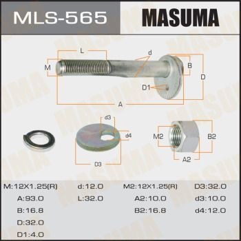 Болт эксцентрик MITSUBISHI MASUMA MLS-565