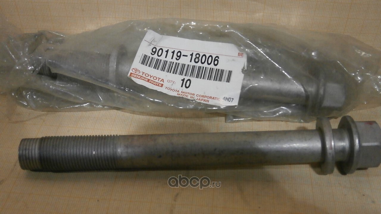 Болт TOYOTA 90119-18006