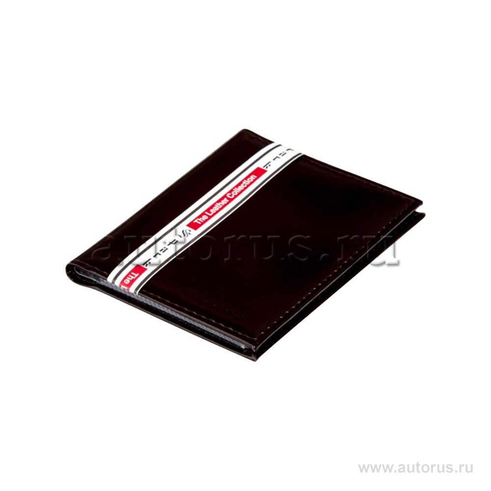 Бумажник BS-1Л д/авто-документов уменьшеного размера Черный 12x9,3см натуральная кожа SPARK BS1ЛЧ
