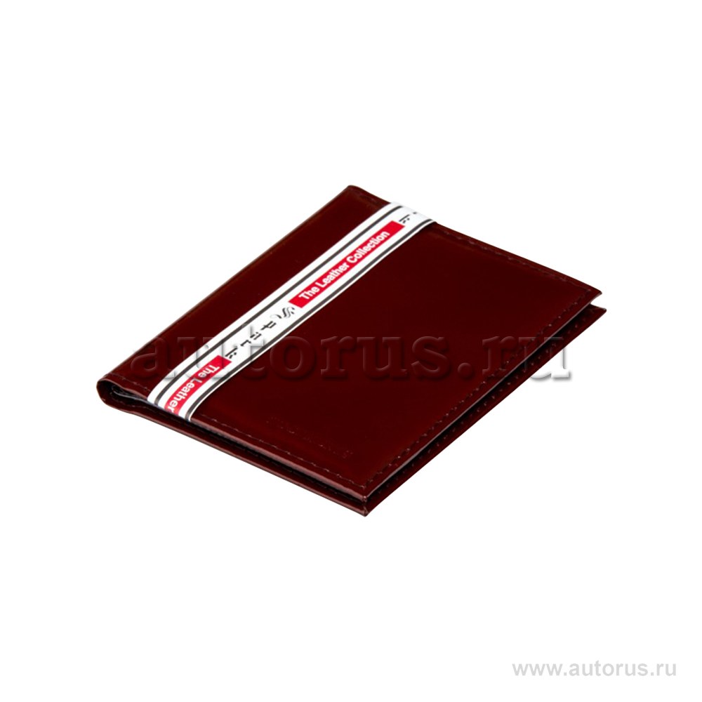 Бумажник BS-1Л д/авто-документов уменьшеного размера Коричневый 12x9,3см натуральная кожа SPARK BS1ЛК