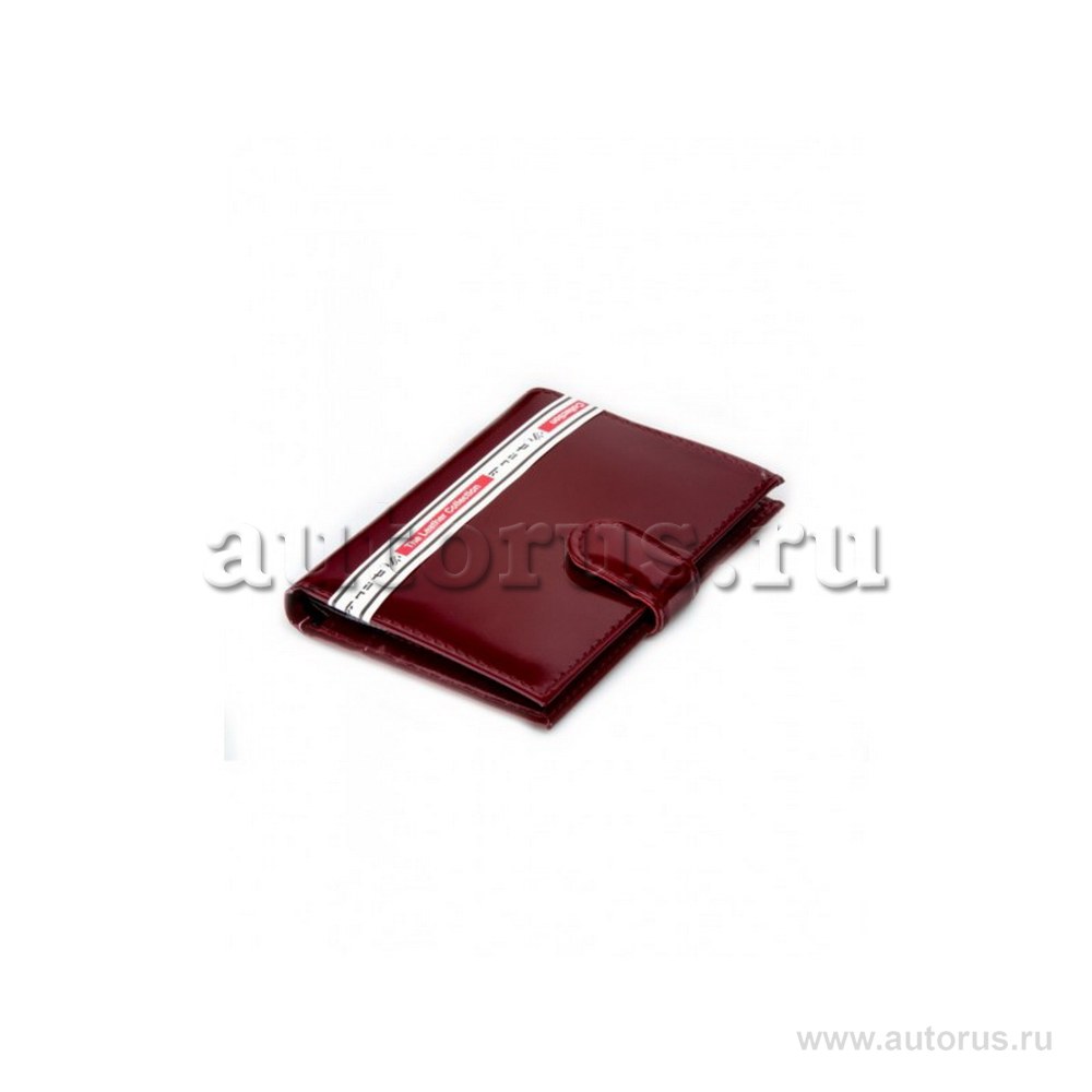 Бумажник KSP-1Ф д/авто-документов увеличеного размера Бордо 14,5x10,5см натуральная кожа SPARK KSP1ФБ