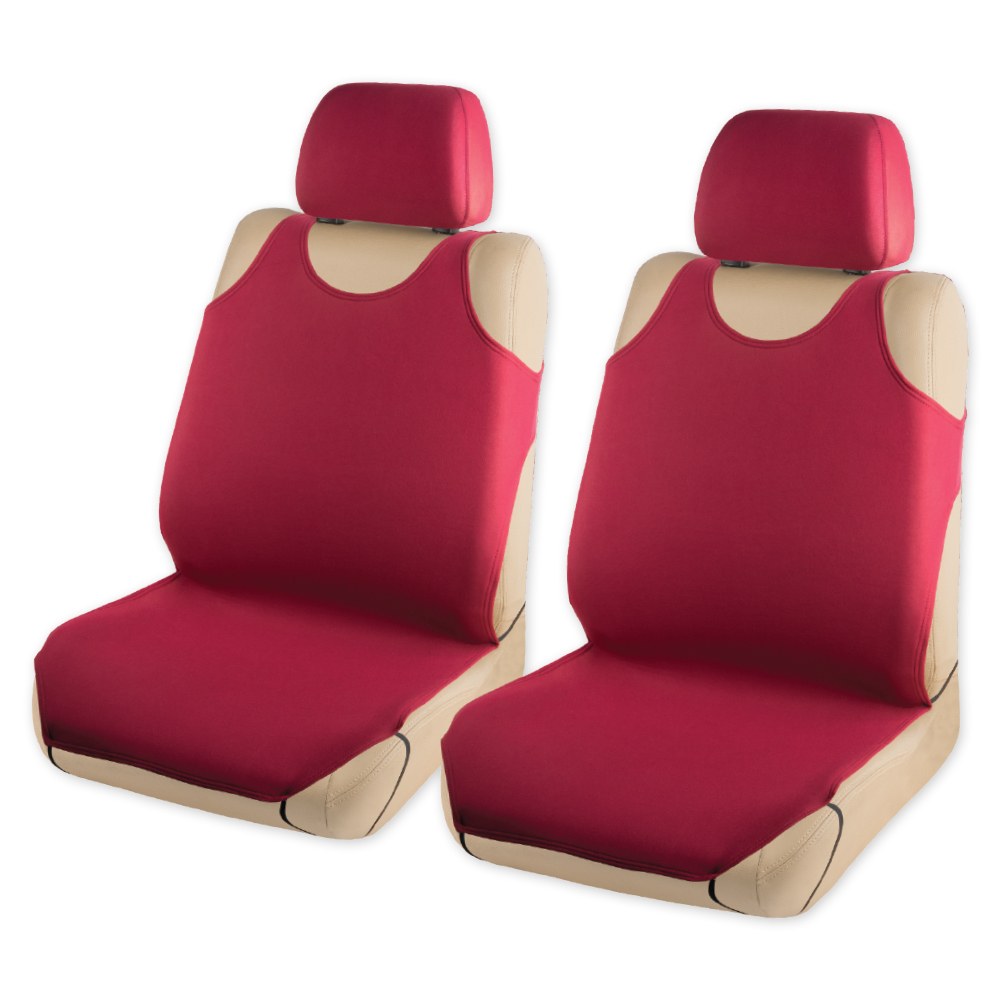 Чехлы на передние сиденья (майки), бордовые 2 пр. ARNEZI A0508014