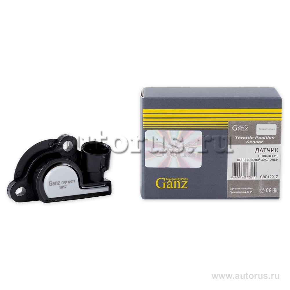 Датчик дроссельной заслонки для ВАЗ 2108-09 / 2110-2112 / 2113-2115 GANZ GRP12017