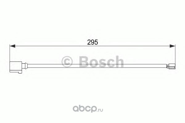 Датчик износа передних колодок BOSCH 1 987 474 565